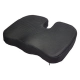 Seat Cushion, Cooling Gel + Memory Foam Seat Cushion, Pressure-Relief Wheelchair Seat Pad with U-Shaped Cutout & Removable Cover, Lightweight and Portable for Travel, Car, Office, Airplane