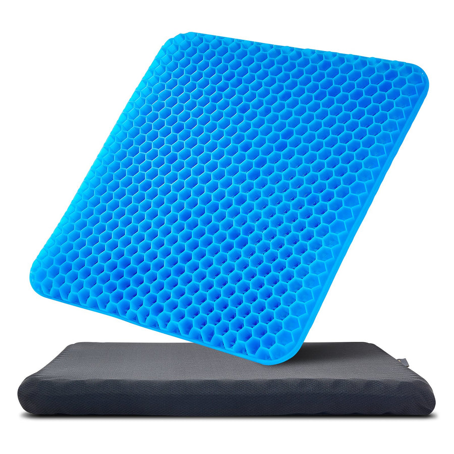 VEVOR Seat Cushion Cooling Gel Seat Chair Cushion for Hips Back Pressure Relief