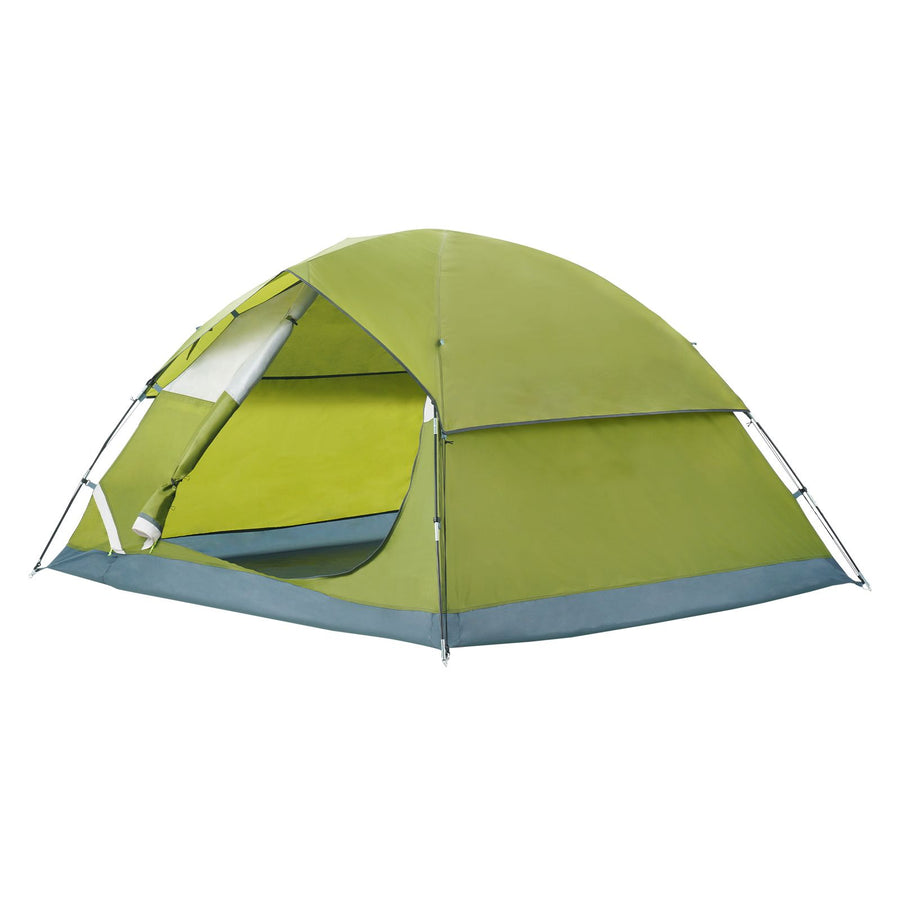 Camping Tent, 7 x 7 x 4 ft Fit for 6 Person, Waterproof Lightweight Backpacking Tent, Easy Setup, with Door and Window, for Outdoor Family Camping, Hiking, Hunting, Mountaineering Travel