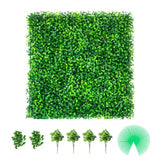 Artificial Boxwood Panels, 16 PCS 20"x20" Boxwood Hedge Wall Panels, PE Artificial Grass Backdrop Wall 1.6\", Privacy Hedge Screen for Decoration of Outdoor, Indoor, Garden, Fence, and Backyar