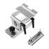 Sharpening Tool Rest Jig, Adjustable Replacement Tool Rest Sharpening Jig for 6" or 8" (152 mm or 203 mm) Bench Grinders – with Flat Miter Slide for 0–2.5 inch (0–64 mm) Wide Blades and Chisels