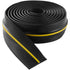 Garage Door Threshold Seal Strip, 16.5 FT Universal Garage Door Floor Seal Strip with Adhesive, Garage Door Bottom Weatherproof Strip, Upgraded Thick PVC DIY Weather Stripping Replacement, Black