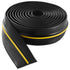 Garage Door Threshold Seal Strip, 20 FT Universal Garage Door Floor Seal Strip with Adhesive, Garage Door Bottom Weatherproof Strip, Upgraded Thick PVC DIY Weather Stripping Replacement, Black