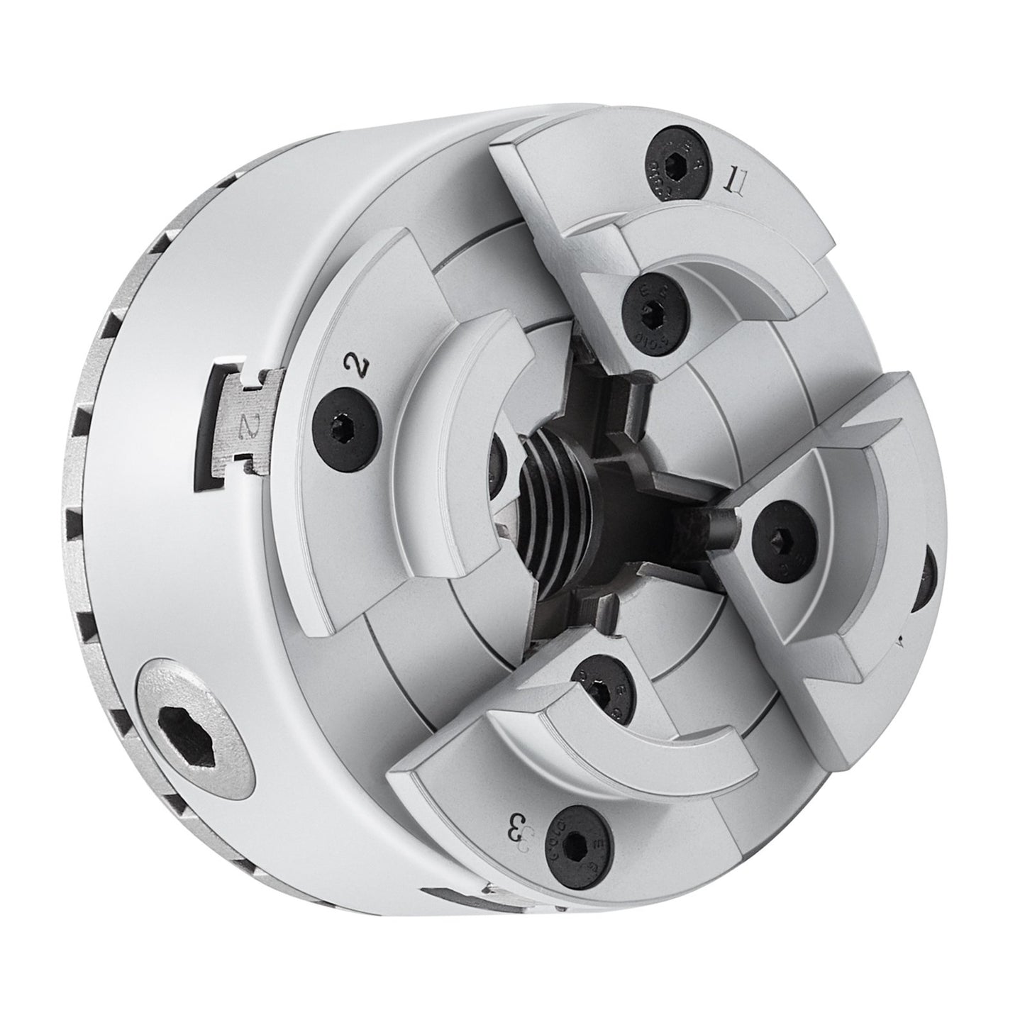KP96 Lathe Chuck, 4-Jaw 96 mm Diameter, Metal Lathe Chuck Turning Machine Accessories, Self-centering Tool, for Lathe, Precision Machining, Grinding Machines, Milling Machines