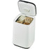 20L Large Towel Warmer Bucket with LED Screen U-shaped Light & Timer White