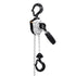 Manual Lever Chain Hoist, 1/4T 250KG Capacity Heavy Duty Come Along, 1.5M Lift G80 Alloy Steel Chain With Dual Pawl Mechanical Brake, 360° Rotating Hooks, for Warehouse Construction Garage