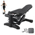 Stair Stepper, Mini Stepper for Exercise at Home, Hydraulic Fitness Stepper with Resistance Bands, Full Body Workout Cardio Equipment, Stair Climber with LCD Monitor, 330LBS Load Capacity