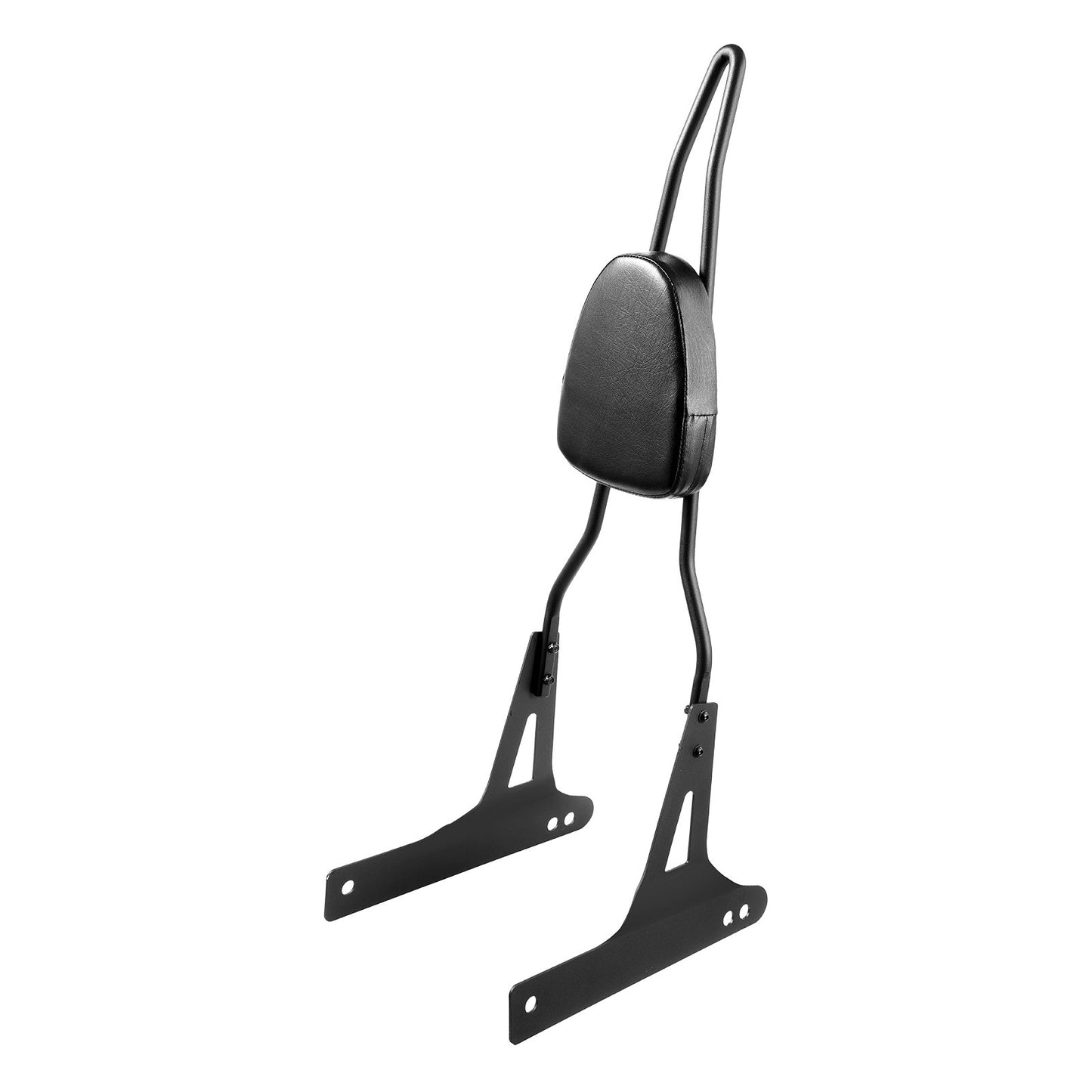 Motorcycle Backrest Sissy Bar, Compatible With Harley-Davidson Dyna Street Glide Road Glide Road King, 730mm Height Detachable Passenger Backrest, For Motorcycles, Black