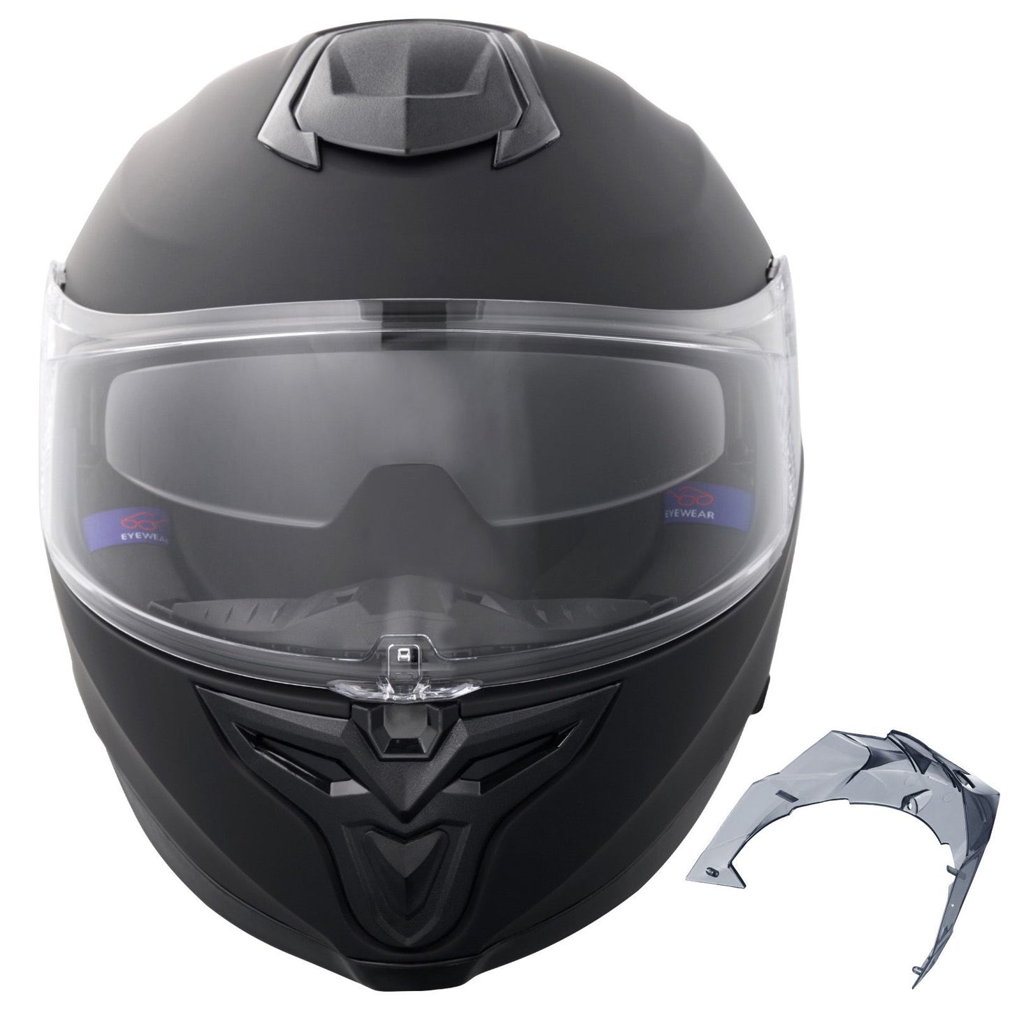 Full Face Motorcycle Helmet Motocross Helmet with Bluetooth Slot