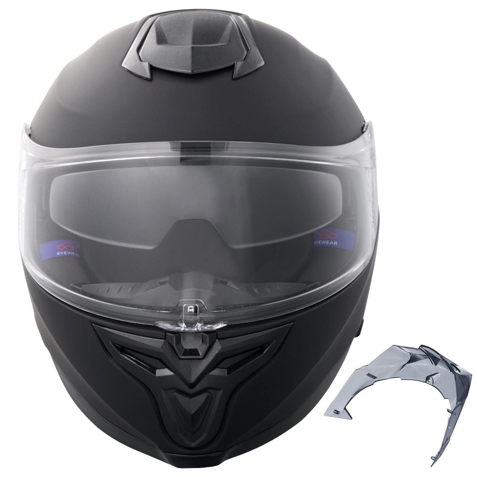 Full Face Motorcycle Helmet Motocross Helmet with Bluetooth Slot