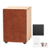 Cajon Box Drum, with Internal Snare Wires, Lightweight Wooden Percussion Box, Portable Birch Wood Drum Musical Instrument with Silicone Feet, for Beginners and Professionals, 305 x 305 x 430 mm