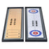 114cm Shuffleboard and Curling 2 in 1 Board Game Portable Tabletop Set