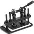 Leather Cutting Machine Double Guiding Shaft Leather Embossing Machine with 260x120mm Upper Platen Max 10 mm Leather Die Cutter Suitable for Photo Paper PVC/EVA Sheet