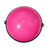 VEVOR Half Exercise Ball Trainer, 23 inch Balance Ball Trainer, 660lbs Capacity Stability Ball, Yoga Ball with Resistance Bands & Foot Pump, Strength Fitness Ball for Home Gym, Full Body Workout, Pink