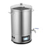 Electric Brewing System, 8 GALLON Brewing Stock Pot, All-in-One Home Beer Brewer, 304 Stainless Steel Brewing Supplies with Panel, Includes Glass Lid, Handle, Spigot, Electronic Panel Control