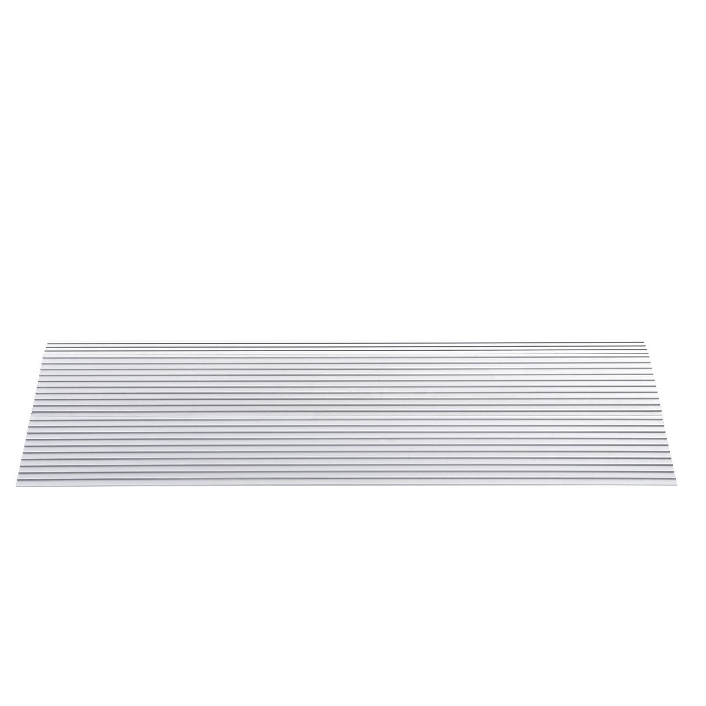 Door Threshold Ramp, 2" Rise, 800 lbs Load Capacity, Door Ramp for Wheelchairs, Aluminum Threshold Ramp for Doorways, Adjustable Modular Threshold Ramp for Wheelchairs, Scooters, Power Chairs