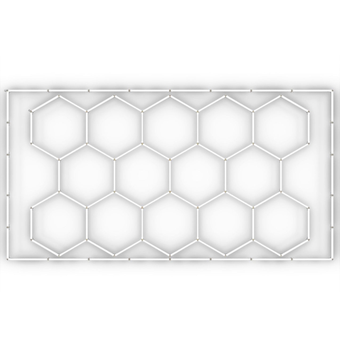 Hexagon Garage Lights 86400LM 5 Grid Honeycomb LED Shop Ceiling Light