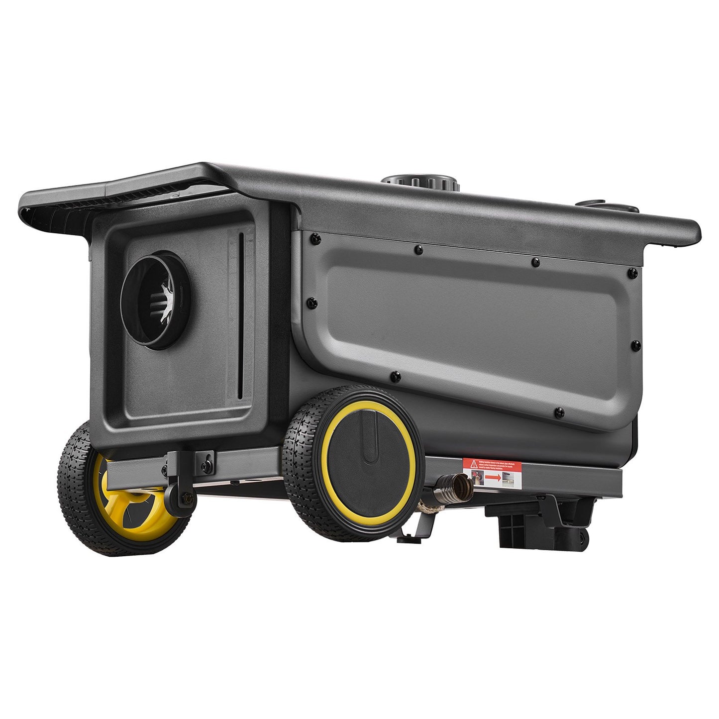 Diesel Heater, 8KW, DC 12V/24V, All in One Portable Diesel Air Heater with Bluetooth APP Control, Remote Control and LCD Screen, Trolley Design, 5 L Fuel Tank for Trucks, Vans, RVs, Campers