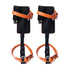 Tree Climbing Spikes Set, 1 Pair Alloy Steel Climbing Spurs with Safety Rope and Safety Harness, 350lbs Load Capacity Tree Climbing Gear, Arborist Equipment for Climbers, Fruit Picking, Orange