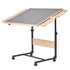 1500 Piece Puzzle Table with Legs, 4 Drawers and Cover, 86x63cm Portable Wooden Board with Wheels, Jigsaw Puzzle Accessories for Adults, Adjustable Height & 5-Tilting-Angle, Gift for Mom