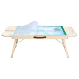1500 Piece Puzzle Board with Folding Leg Portable Wooden Jigsaw 86x63cm