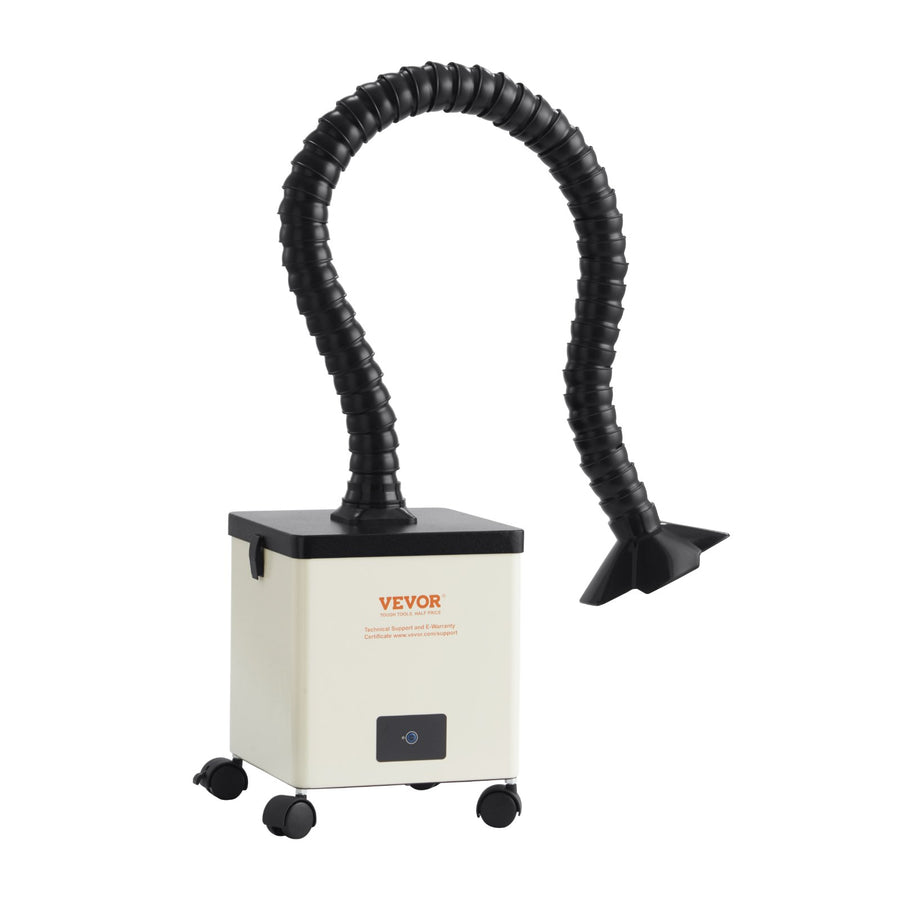 VEVOR Solder Fume Extractor, 100W Soldering Smoke Extractor with 3-Stage Filters, 240 m³/h Strong Suction Smoke Absorber and Purifier for Soldering, Engraving, DIY Welding, Salon