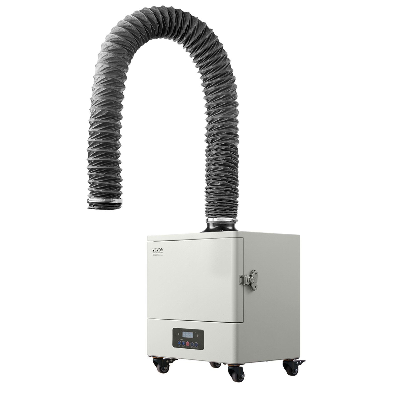 Solder Fume Extractor, 459 m³/h Strong Suction Soldering Smoke Absorber with 280W Brushless Motor, 4-Stage Filters, 10-Speed & Remote Control Smoke Purifier for Soldering, Engraving, DIY Welding