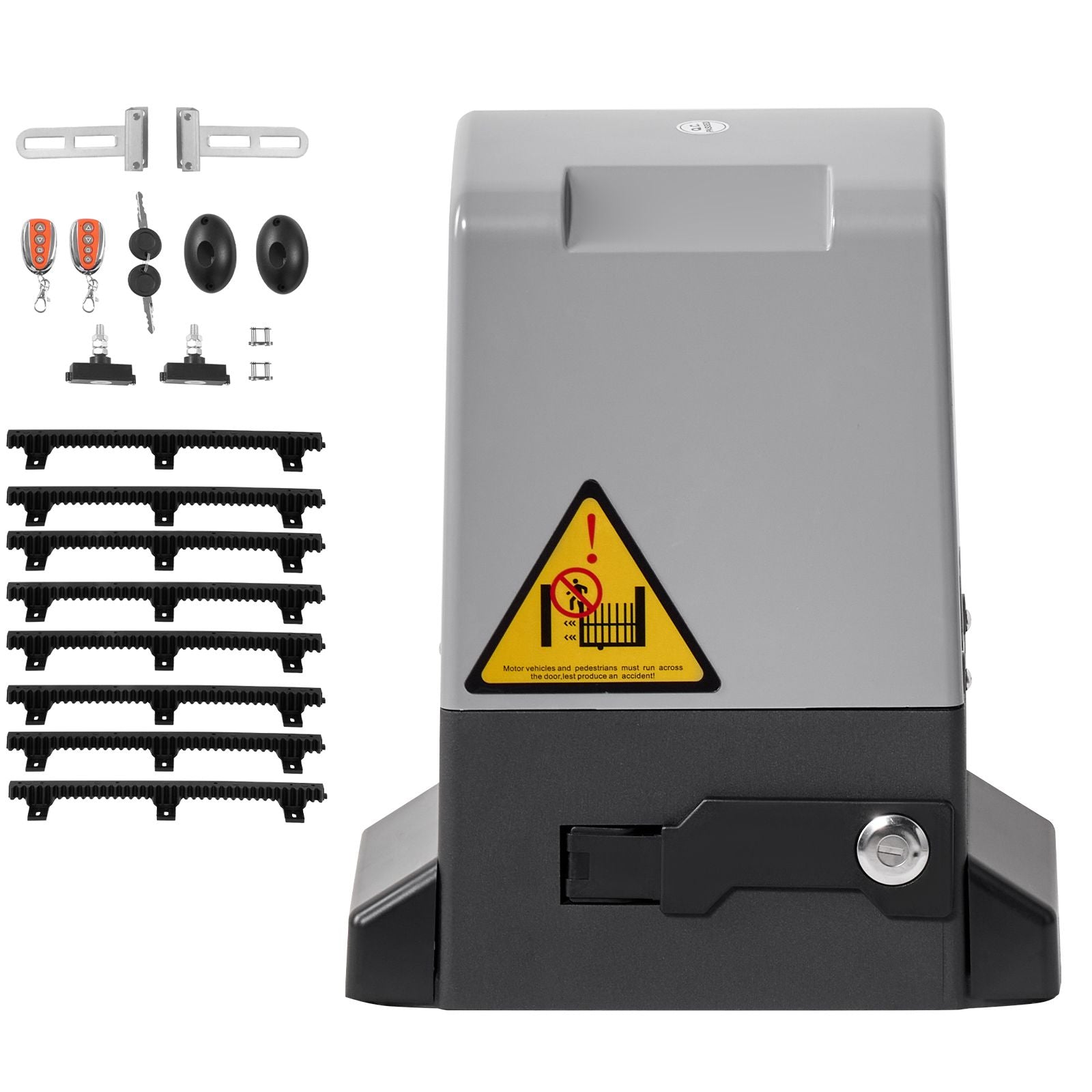 550W Electric Sliding Gate Opener 1500kg Chain Drive Infrared Sensor