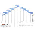 Rods Dent Puller Stainless Steel Paintless Repair Kits Hail Removal 20PCS
