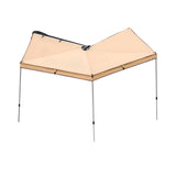270 Degree Awning, 4.9 ㎡ Driver Side Vehicle Awning, Waterproof UV50+ Car Side Awnings with Carry Bag, All-Weather Free-Standing Overland Awnings Car Shelter for SUV Van Truck Camping