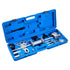 9-Way Slide Hammer Puller Set, 15PCS Front Wheel Hub Bearing Remover & Rear Wheel Axle Hub Dent Shaft Puller Tool Kit, Axle Bearing Puller Tool Kit and Slide Hammer Remover Set with Carry Box
