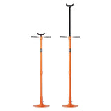 Underhoist Support Stand, 3/4 Ton Capacity Under Hoist Jack Stand, Lifting from 52.8 to 76 in, Self-Locking Threaded Screw, Bearing Mounted Spin Handle Pole Jack, Support Vehicle Components