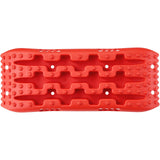 2PCS Traction Boards with PP for Mud Snow Sand Storage Bag Short Red