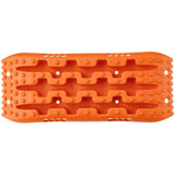 2PCS Traction Boards with PP for Mud Snow Sand Storage Bag Short Orange