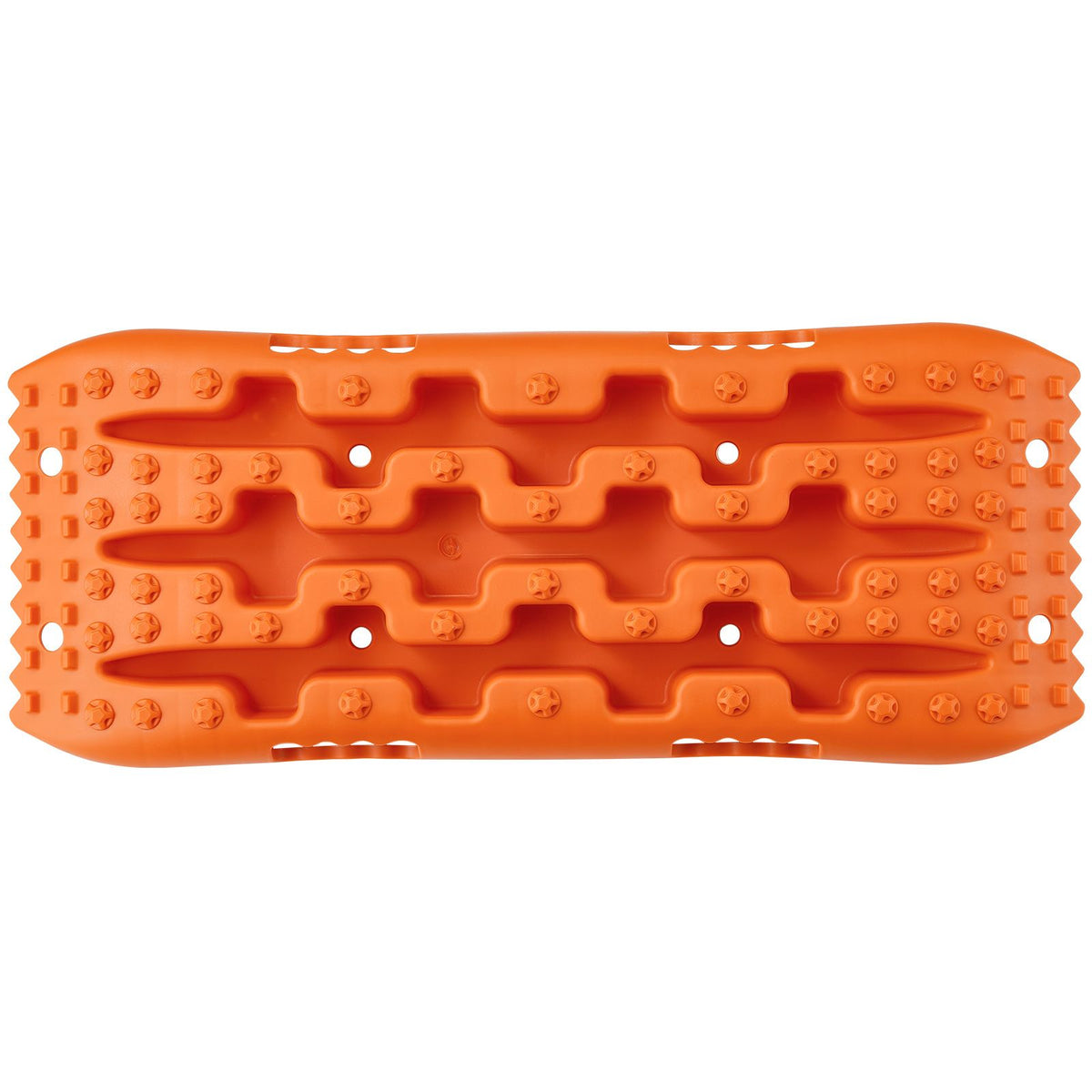 2PCS Traction Boards with PP for Mud Snow Sand Storage Bag Short Orange