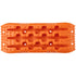 2PCS Traction Boards with PP for Mud Snow Sand Storage Bag Short Orange