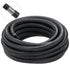 8AN Fuel Line Kit, 6.1 m Fuel Hose Kit, 1.0 cm Nylon Stainless Steel Braided Fuel Line Oil/Gas/Diesel Hose End Fitting Kit, with 12 PCS Swivel Fitting Adapter Kit, Black