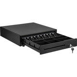 Cash Register Drawer, 16" 12 V, for POS System with 5 Bill 6 Coin Cash Tray, Removable Coin Compartment & 2 Keys Included, RJ11/RJ12 Cable for Supermarket, Bar, Coffee Shop, Restaurant