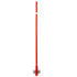 Prylever Bar 3T Capacity Steel Pry Lever Bar Heavy Duty with Wheels Prylever with 1.5 m Length Handle