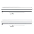 Feather Flag Pole Kit, 2 Packs Swooper Flag Pole 12.7 ft, Sign Flag Poles for Business Advertising Flags Outdoor, with Ground Stakes and A Carrying Bag (Flag Not Included)