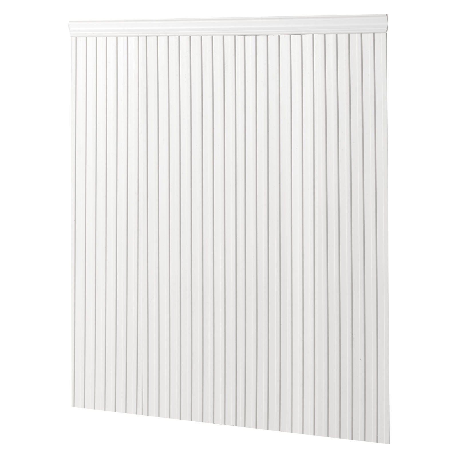 Wall Molding Kit, Wainscoting Panels, Lightweight Paintable Polystyrene, Easy to Install,  Wide & Narrow Accent Wall Trim for Interior Décor Living Room, Bedroom, Home, White (197 x 98 cm )