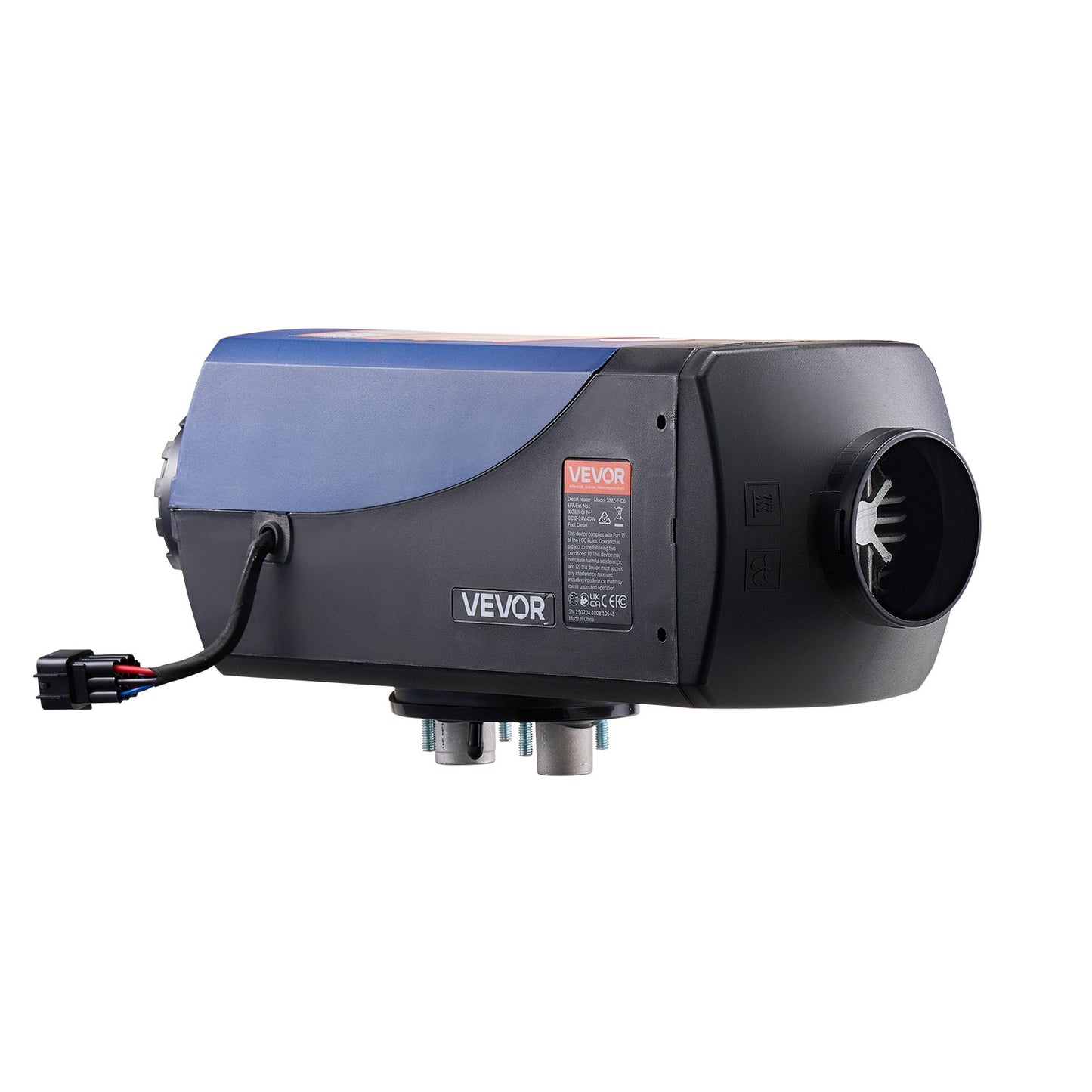 VEVOR Diesel Heater, 8KW, DC 12V/24V, Portable Diesel Air Heater with Remote Control and LCD Screen, Fast Heating Low Noise, 10 L Large Fuel Tank for Vehicles, Vans, RVs, Campers, and Trucks