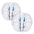 Inflatable Bumper Balls 2-Pack, 4FT/1.2M Body Sumo Zorb Balls for Teen & Adult, 0.8mm Thick PVC Human Hamster Bubble Balls for Outdoor Team Gaming Play, Bumper Bopper Toys for Garden, Yard, Park