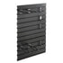 Gun Rack, Wall Mount, Tactical Rifle Shotgun Handgun Storage, Heavy-Duty PVC Panels & Steel Wall Racks, Securely Holds up to 2 Rifles & 4 Pistols, Modular Firearms Gun Gear Accessories Organizer