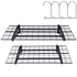 Garage Storage Shelving, 2 Pack, 183 x 61 cm Heavy Duty Garage Shelves Wall Mounted, 454 kg Load Capacity(Total) Garage Storage Rack Floating Shelves, Suitable for Shop, Shed, Garage Storage
