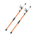 Cabinet Jack Support Pole, 2-Pack, 116-290 cm Steel Telescopic Quick Support Rod, Adjustable 3rd Hand System up to 70 kg Capacity for Installing Cabinets, Lifting Drywall, Cargo Bars
