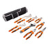 Pliers Set, 8-Piece, High Carbon Steel, 30.5cm/25.4cm/20.3cm Groove Joint Pliers, 20.3cm Linesman&
