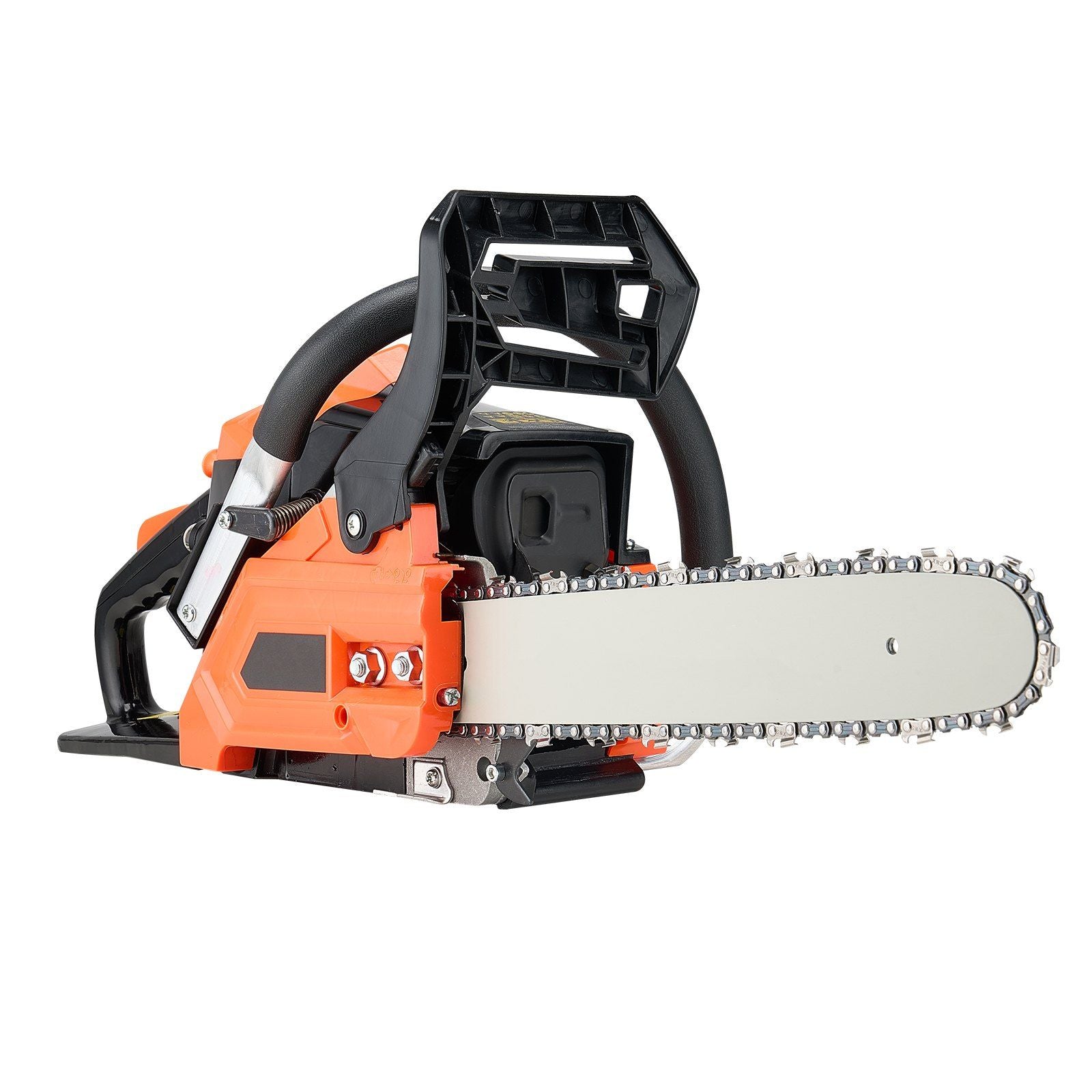 40 cc Gas Chainsaw, 355 mm Gas Powered Chainsaw, 1.3 kW Power Chain Saw with Non-Slip Handle, Gas-Powered Chainsaws with Dual Fuel Tanks, For Wood Cutting, Tree Trimming, and Land Clearing