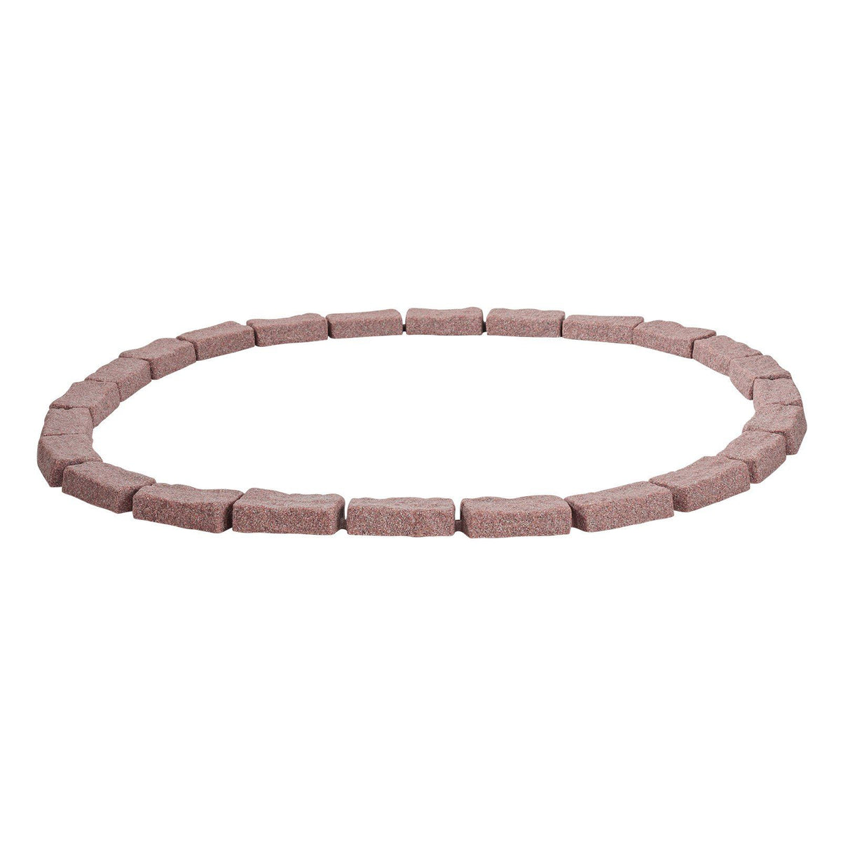 Faux Stone Landscape Edging 1180 x 95 x 57 mm Garden Lawn Edging for Walkway Brown