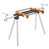 Miter Saw Stand 300lbs Load Capacity Steel Collapsible Stand for Miter Saw